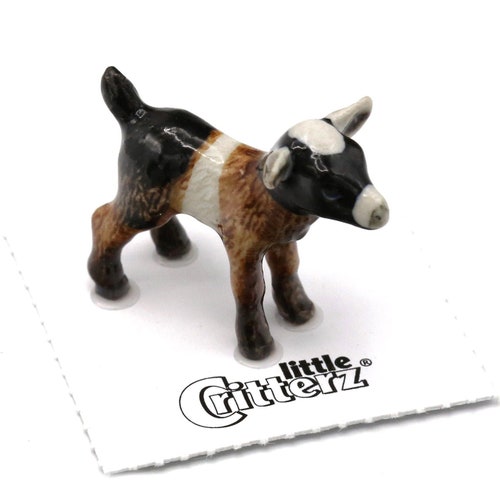 GOAT KID Miniature Porcelain Figurine Etsy