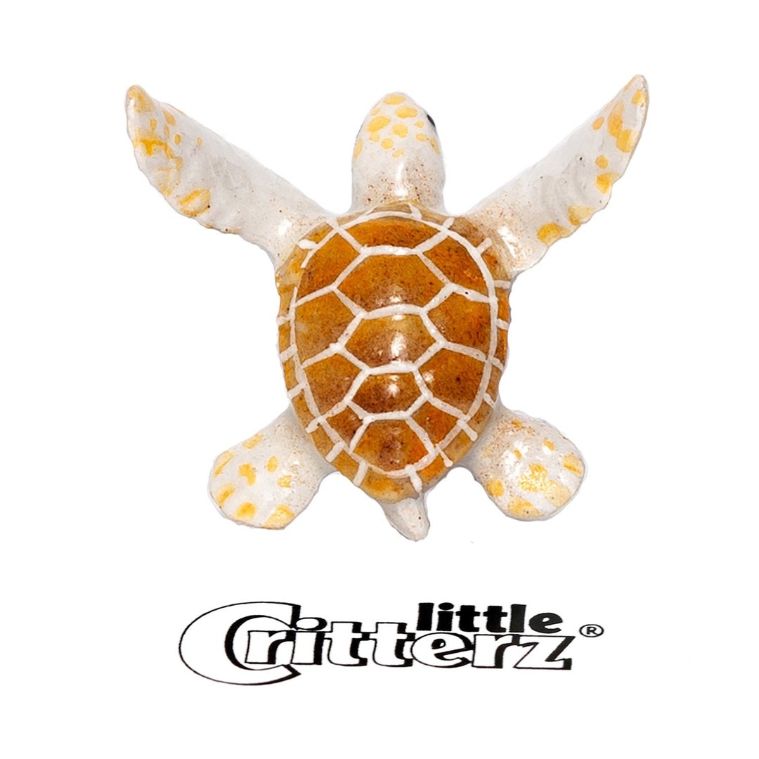 White Turtle nimbus Miniature Porcelain Figurine Etsy
