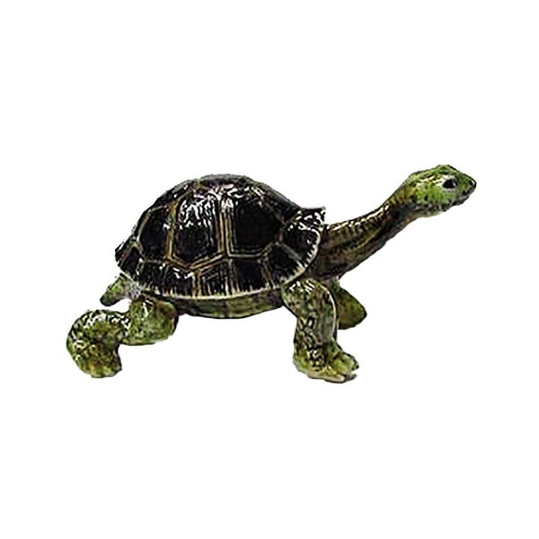 Galapagos Tortoise - miniature porcelain figurine