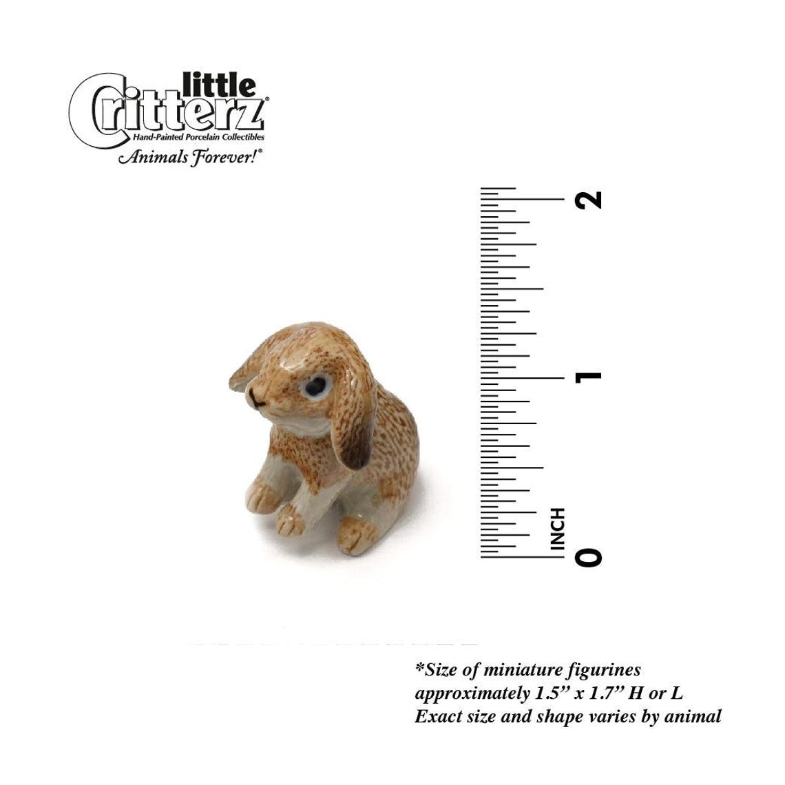 Little Critterz Rabbit Lop Ear Rabbit 