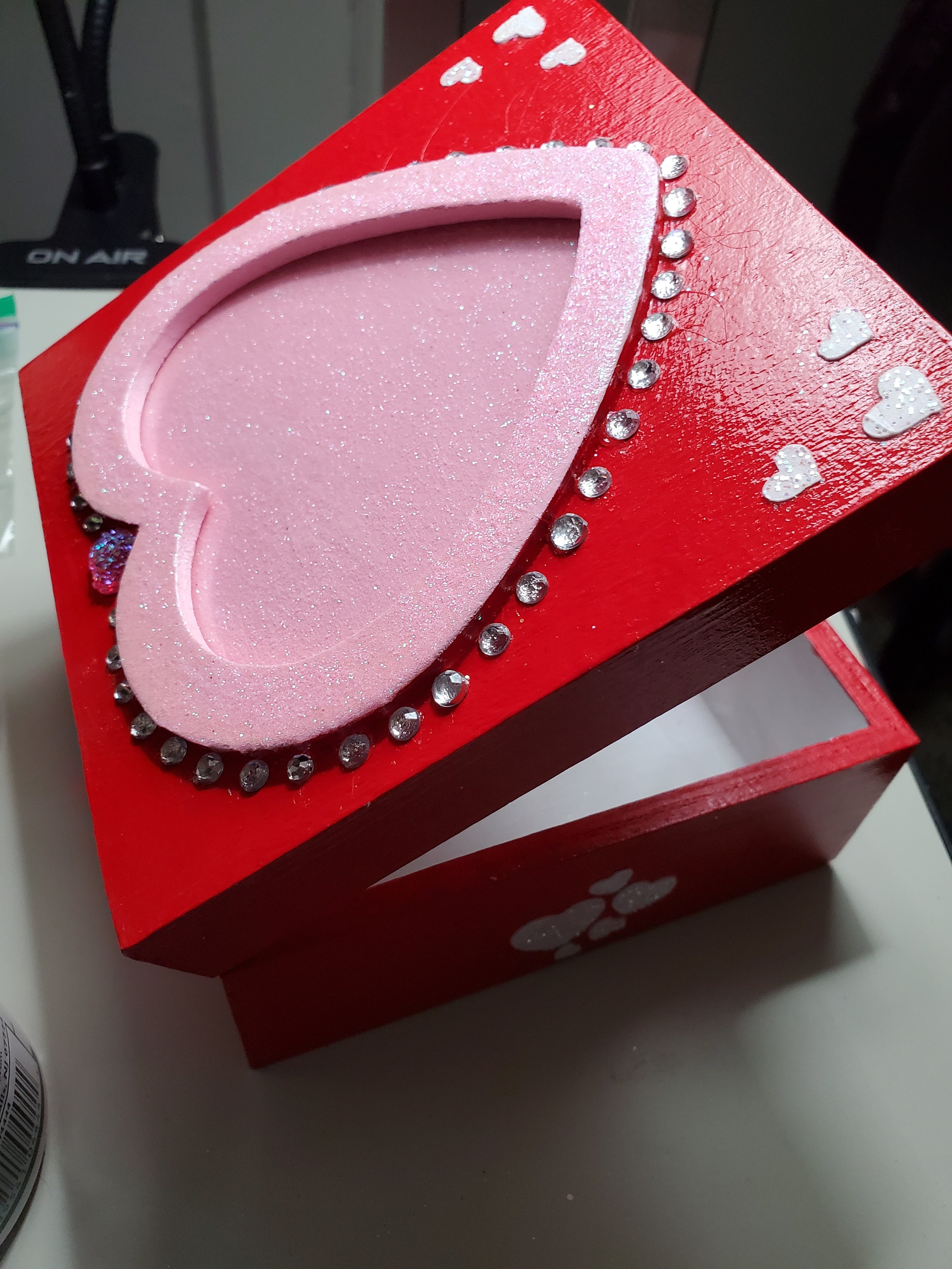 Valentine's Keepsake Box With Personalization - Etsy UK