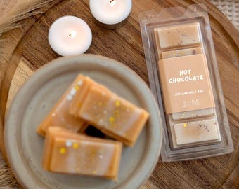 Hot Chocolate Wax Melt Bar -  Christmas Wax Melts - Bakery Hot Chocolate Inspired Fragranced