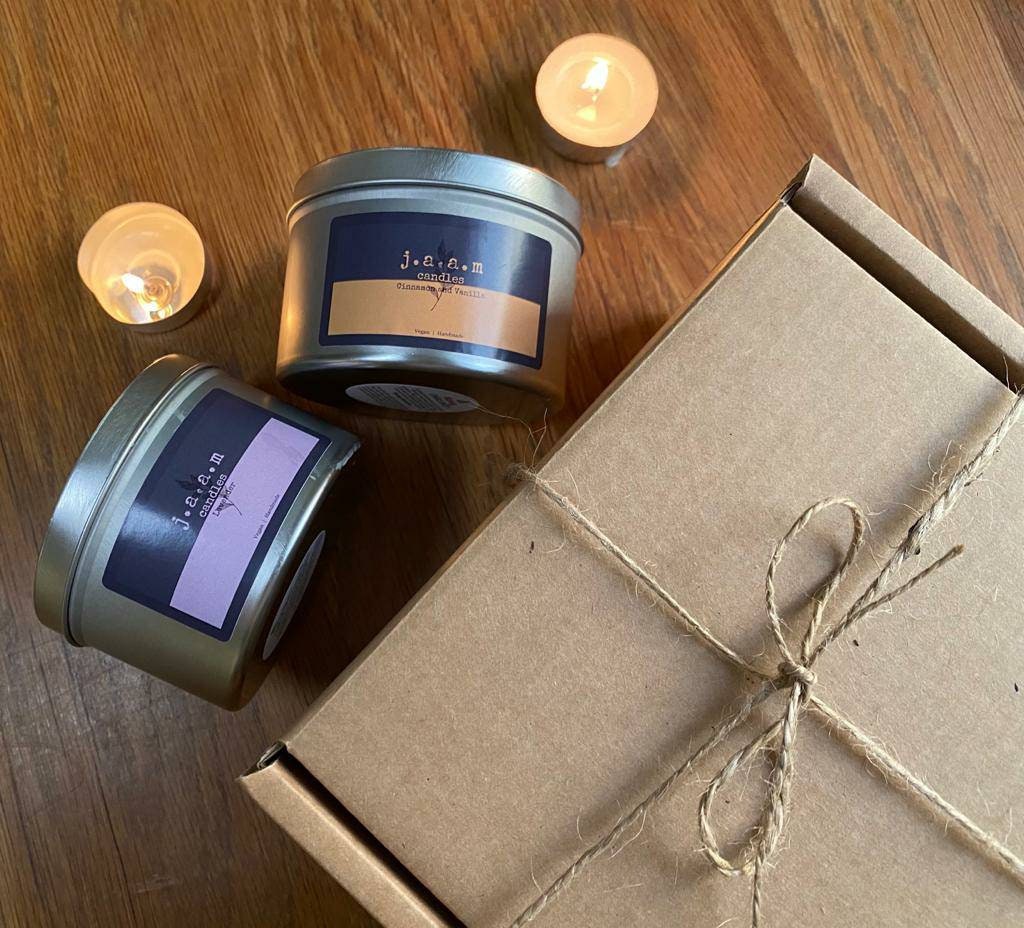 Candle gift box. Candles uk. Candle box. Candle set. Gift set. Etsy
