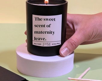 Congedo di maternità. Profumo di maternità. Regalo di maternità per collega. Regalo di gravidanza.
