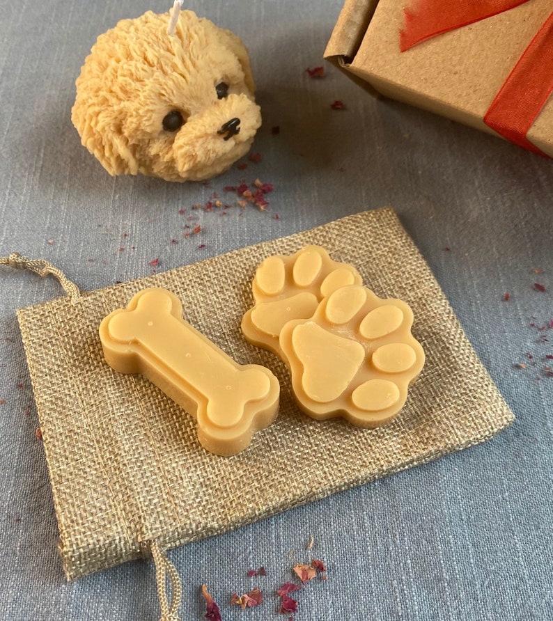 Candle. Candles. Dog Candle. Christmas Candle Candle Gift. Etsy UK