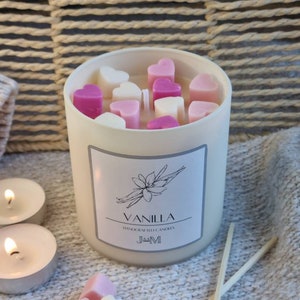 Vanilla candle. Candle. Candle gift vanilla. Vanilla candle set