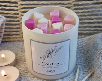 Vanilla candle. Candle. Candle gift vanilla. Vanilla candle set