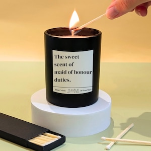 Trauzeugin Geschenk. Trauzeugin Vorschlag. Teelicht. Hochzeitsgeschenke Trauzeugin. Kerze für Sie. Brautjungfer für ihr Geschenk.