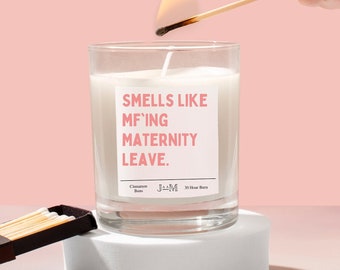 Congedo di maternità. Profumo di maternità. Regalo di maternità per collega. Regalo di gravidanza.