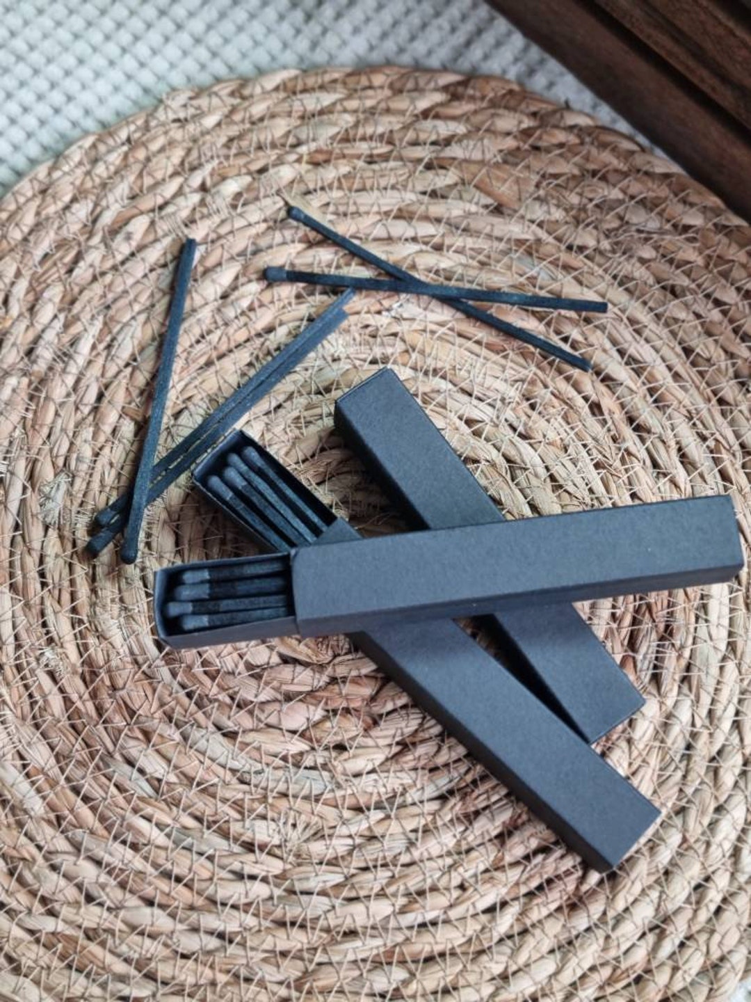 Candle Matches. Extra Long Candle Matches. Black Matches. Etsy