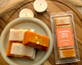 Pumpkin Spice Latte Wax Melts - Autumn Wax Melts - Autumnal Home Fragrance - Pumpkin Latte