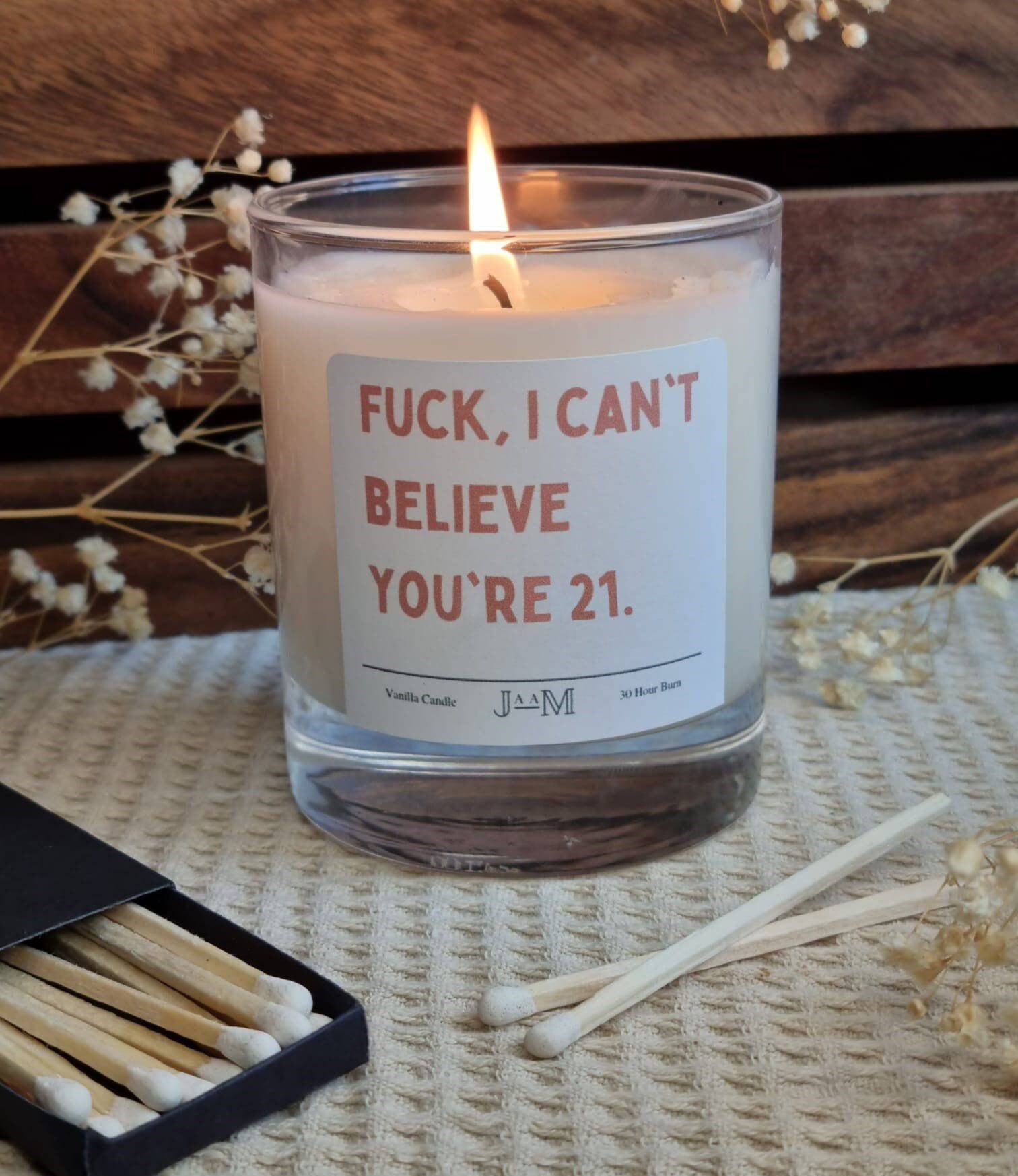 Adios Fake Id Candle