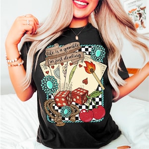Life is a Gamble PNG Design