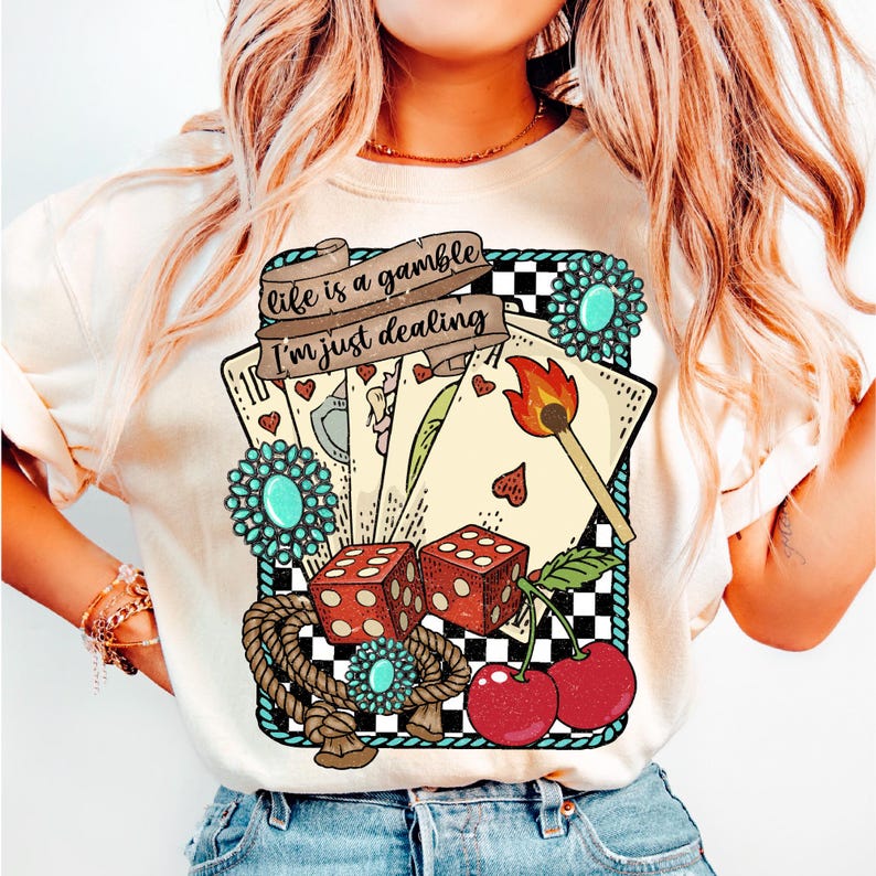 Life is a Gamble PNG Design