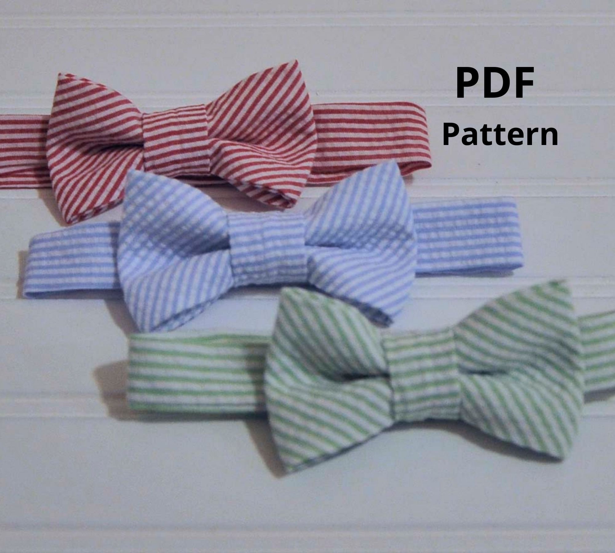 Child Bow Tie Sewing Pattern PDF Downloadable Sewing Pattern Etsy Canada