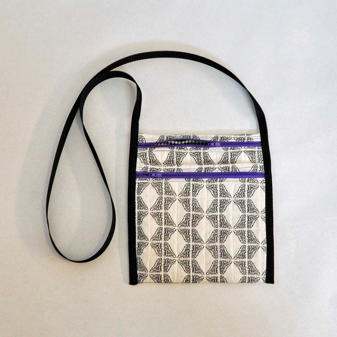 Quilted Crossbody Bag Sewing Pattern, PDF Downloadable Sewing Tutorial ...