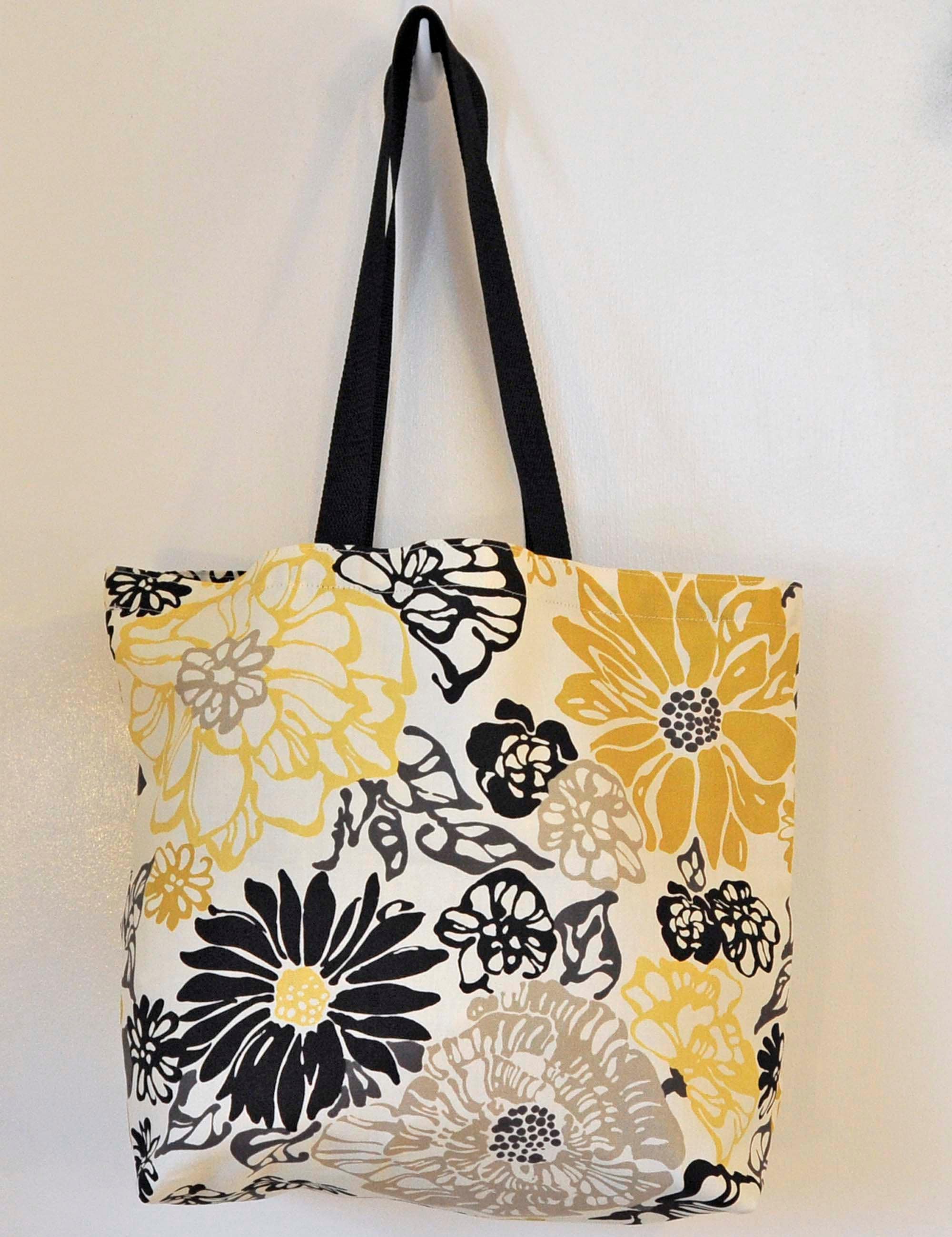 Fabric Grocery Bag Sewing Pattern Tutorial, PDF Digital Download ...