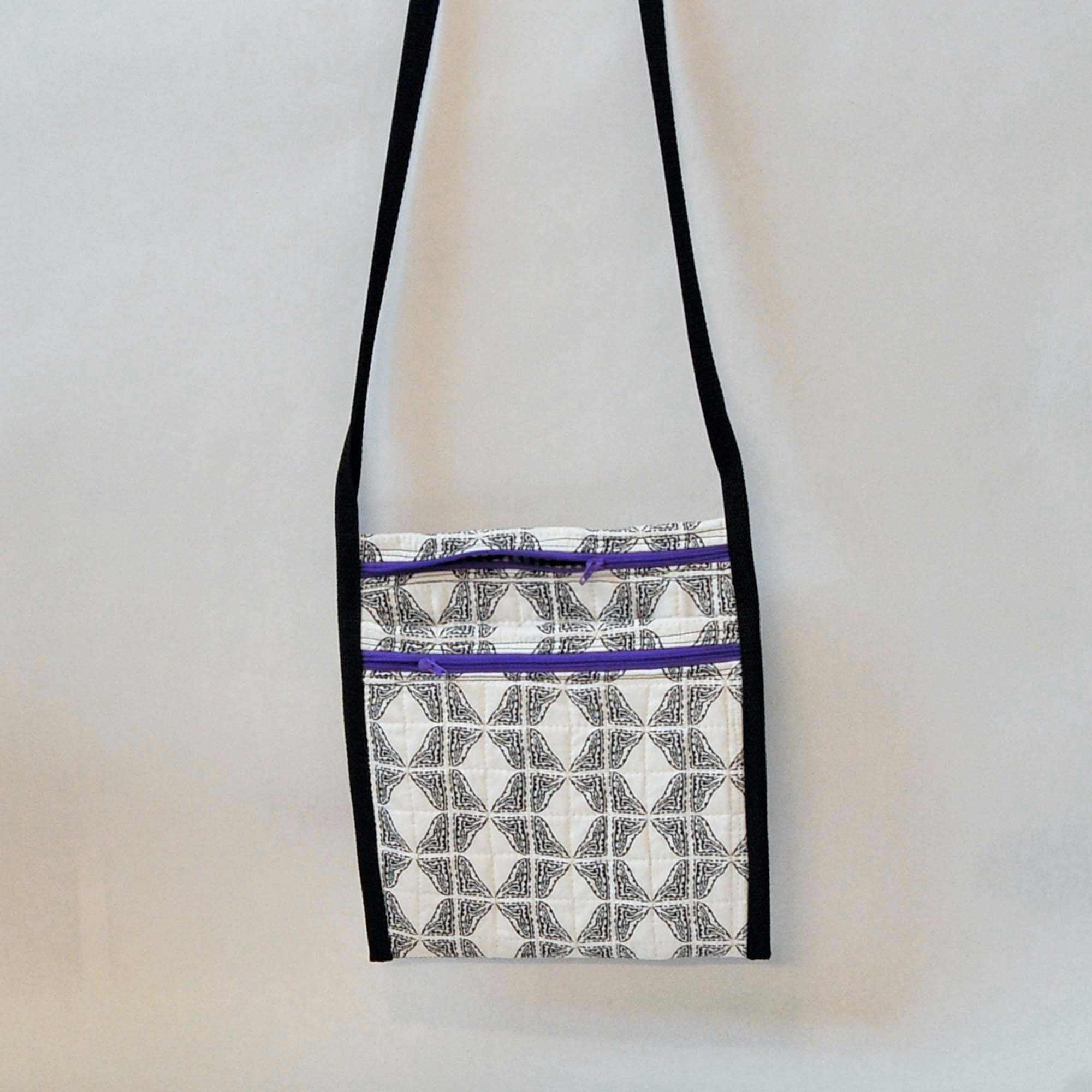 Quilted Crossbody Bag Sewing Pattern, PDF Downloadable Sewing Tutorial ...