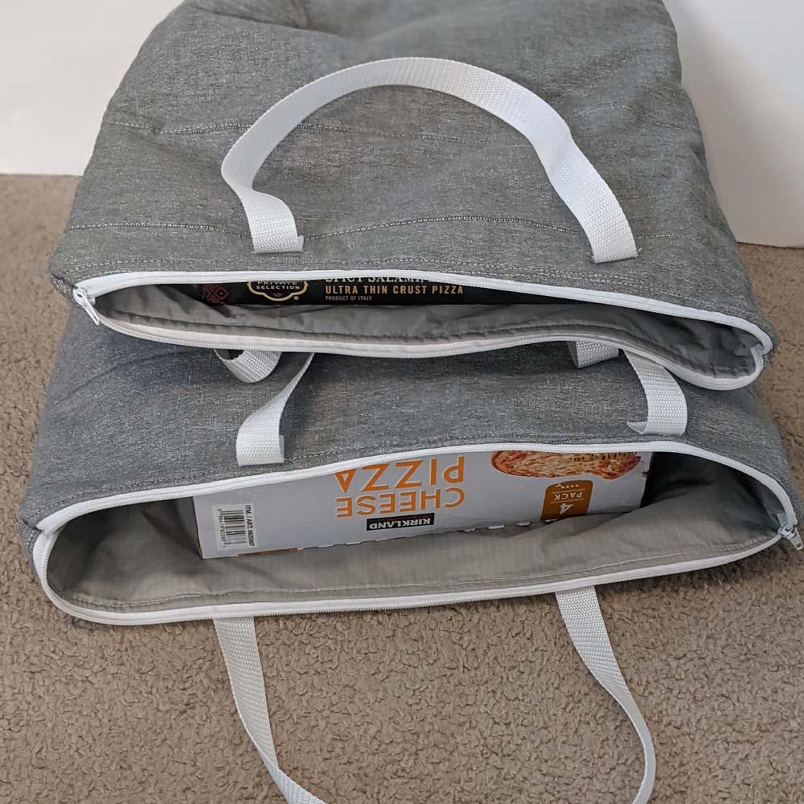 Insulated Grocery Bags Sewing Pattern Tutorial, PDF Digital Download ...