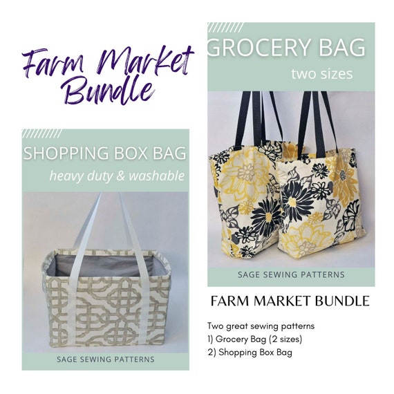 Farmers market bag pattern shop