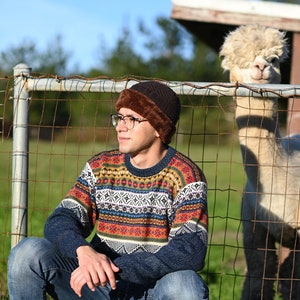 Winter hats COMFY WARM SOFT, Very comfortable. Perfect to wear any time Alpaca Brown