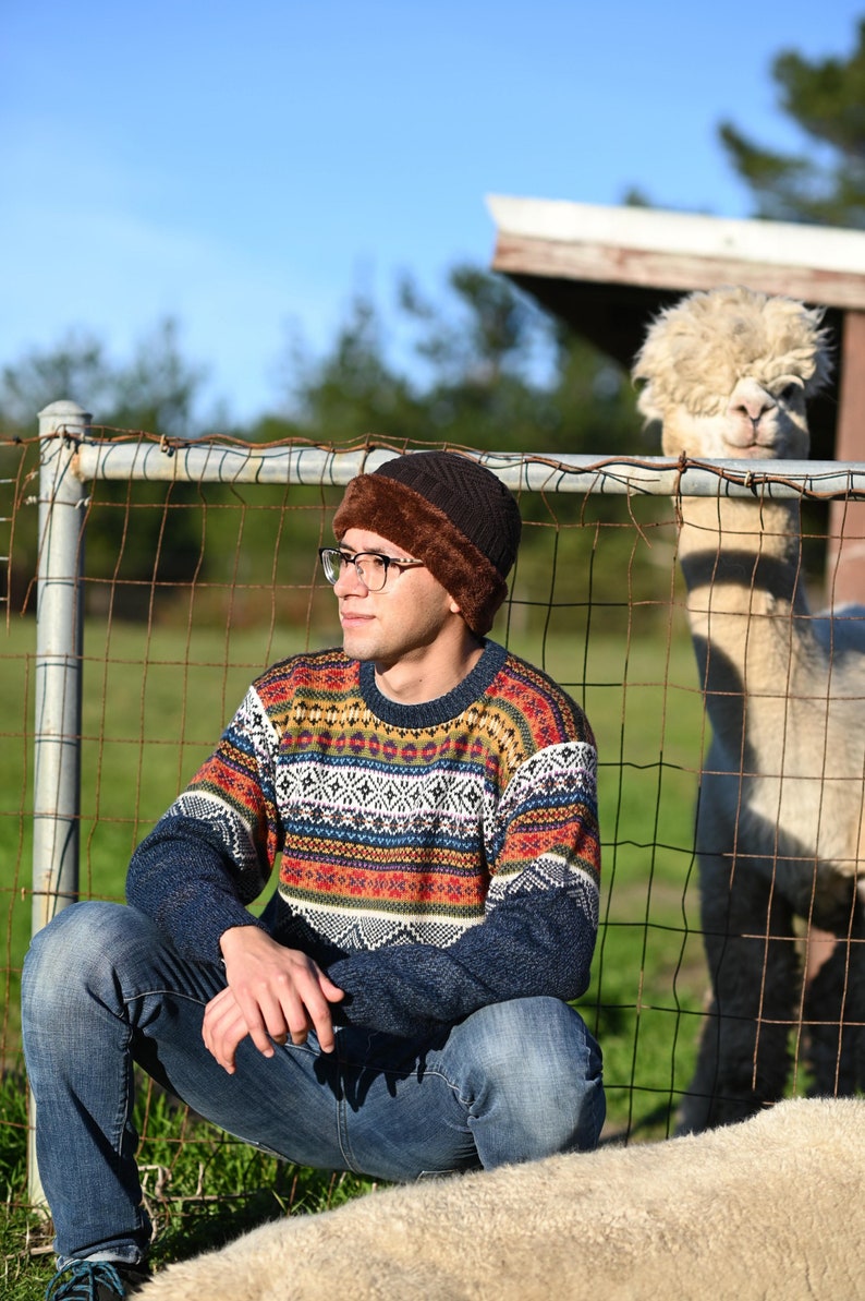 Winter hats COMFY WARM SOFT, Very comfortable. Perfect to wear any time Alpaca Brown