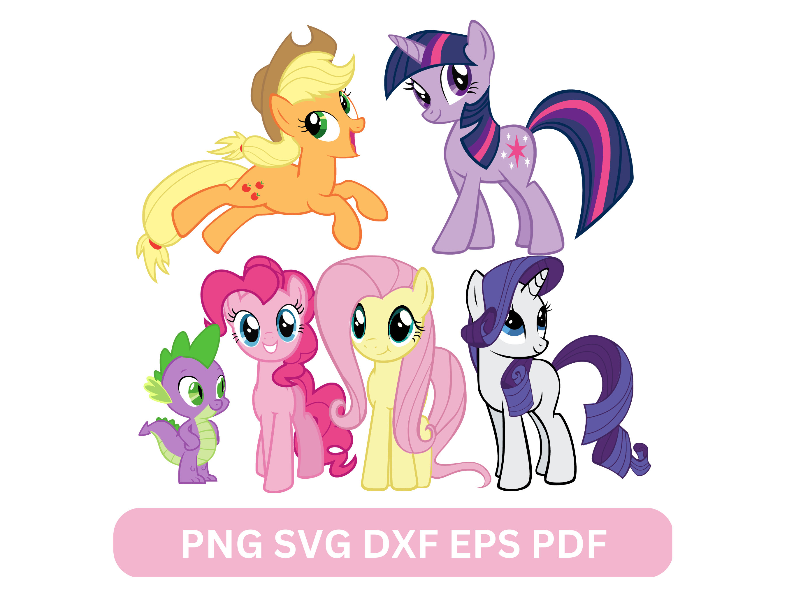 My Little Pony G4 Logo PNG Vector (SVG) Free Download