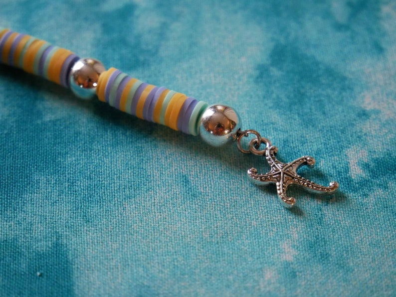 Starfish Beaded Scissor Fob