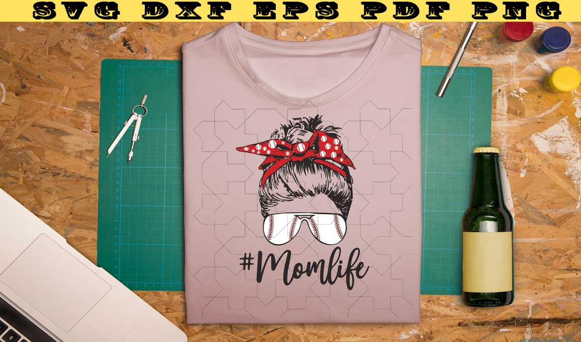 Download MomLife Svg MomLife Baseball Svg Womens Dy Mom Leben | Etsy