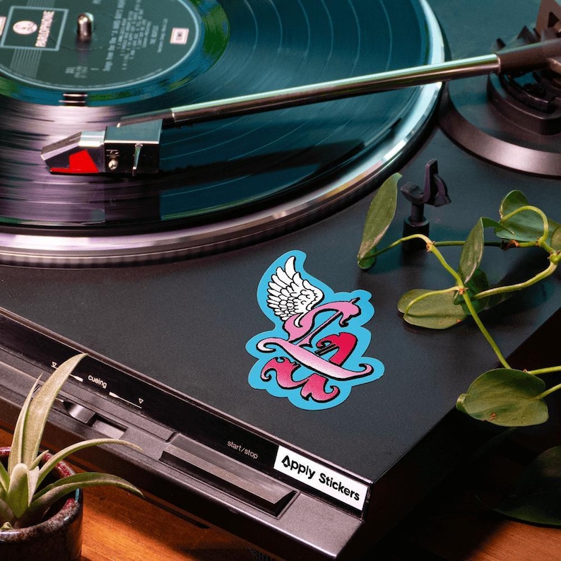 LA Angel Vinyl Sticker - Etsy UK