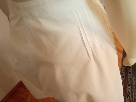 Culottes in embroidered cotton from the 20s