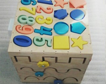 Early childhood game Puzzle Laser CNC Router Cutting Pattern DXF