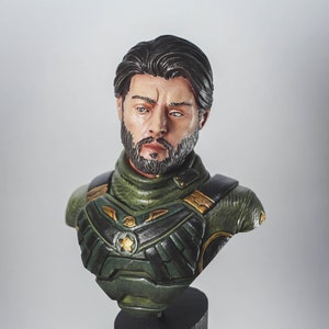 Inspired soldier boy Bust / Fan art / boys / hero / resin bust / tabletop / hand made