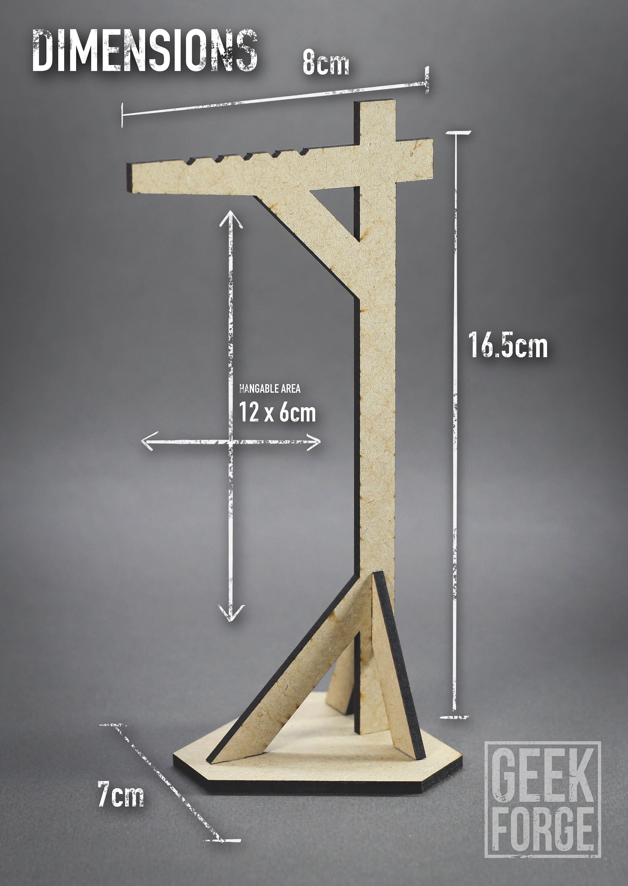 Hanging Post Drawing Hanging Post Display, Convention Hanging Posts, Display Stands, Craft ...