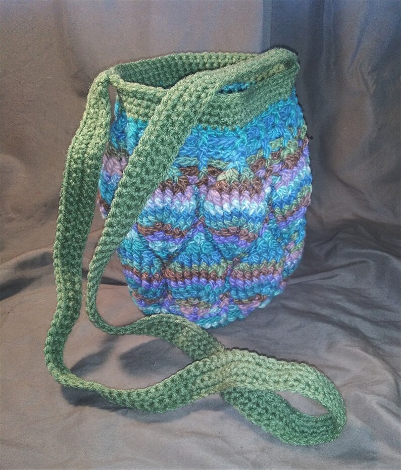 Leaves Bucket Bag Crochet Pattern Etsy