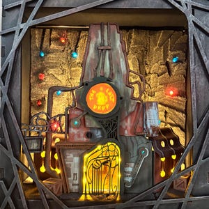 Arcane The Last Drop Inspired Book Nook, Diorama, Handcrafted Diorama