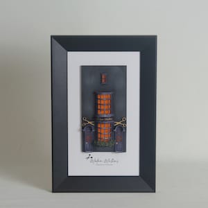 Magical Robe Shop 3D Wall Art, Wall Hanging, Miniature Art
