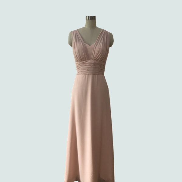 Blush Pink Dress Etsy