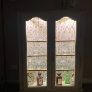 SOLD Drinks Cabinet Display Cabinet Gin Cabinet image 3