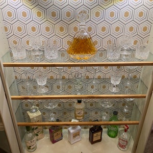 SOLD Drinks Cabinet Display Cabinet Gin Cabinet image 5