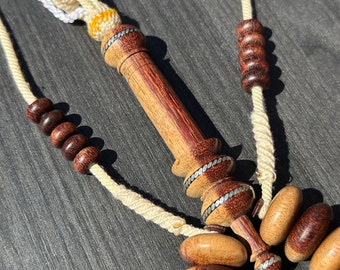 SufiCo - Limited Edition | Large Polished Tamarind Wood Handmade Sufi Tijani Tasbih Prayer Beads With Prophetic Sandal Nalayn Shareef