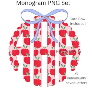 Zurück zu Schulmonogramm Apfel-Monogramm Png Herbst-Apfel-Monogramm mit Schleife PNG Kokette Schleife Herbst-Monogramm Schule Buchstaben PNG Aquarell Äpfel