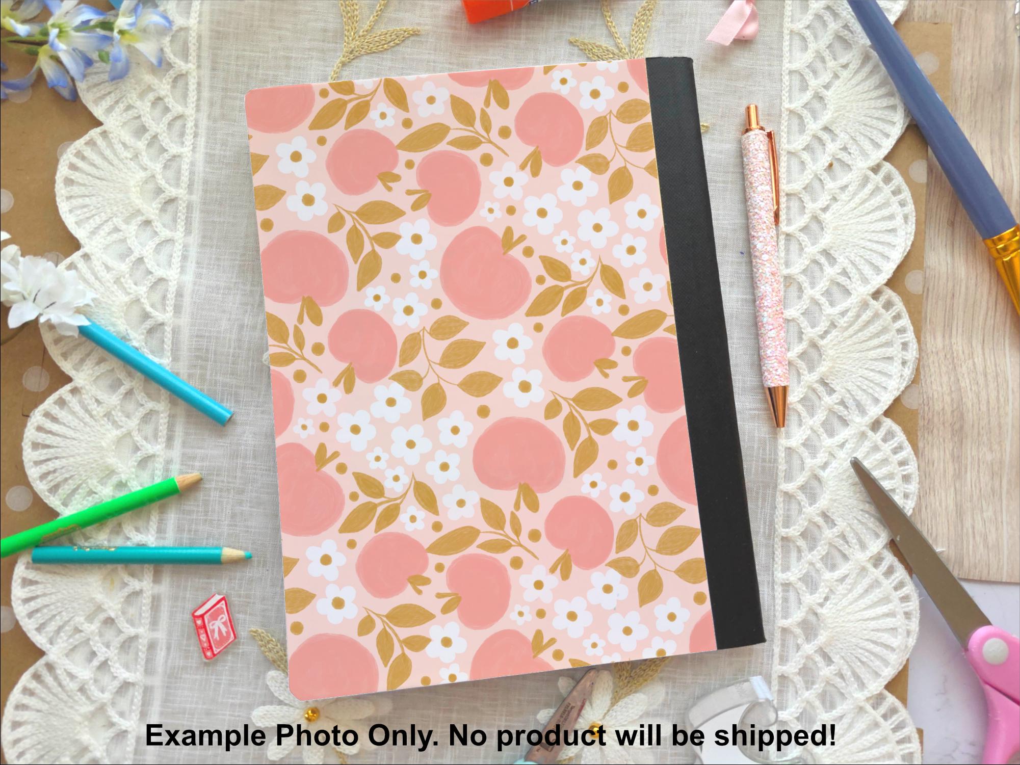 Printable Notebook Cover PNG Printable Notebook Sticker DIY Notecook ...
