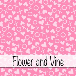 Roze XOXO naadloos bestand Valentijnsdag naadloos bestand xoxo naadloos bestand Valentine digitaal papier coquette Valentine naadloos