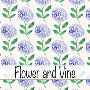 Watercolor Hydrangea Seamless File Watercolor Seamless File Spring Summer Coquette floral grand millennial seamless file