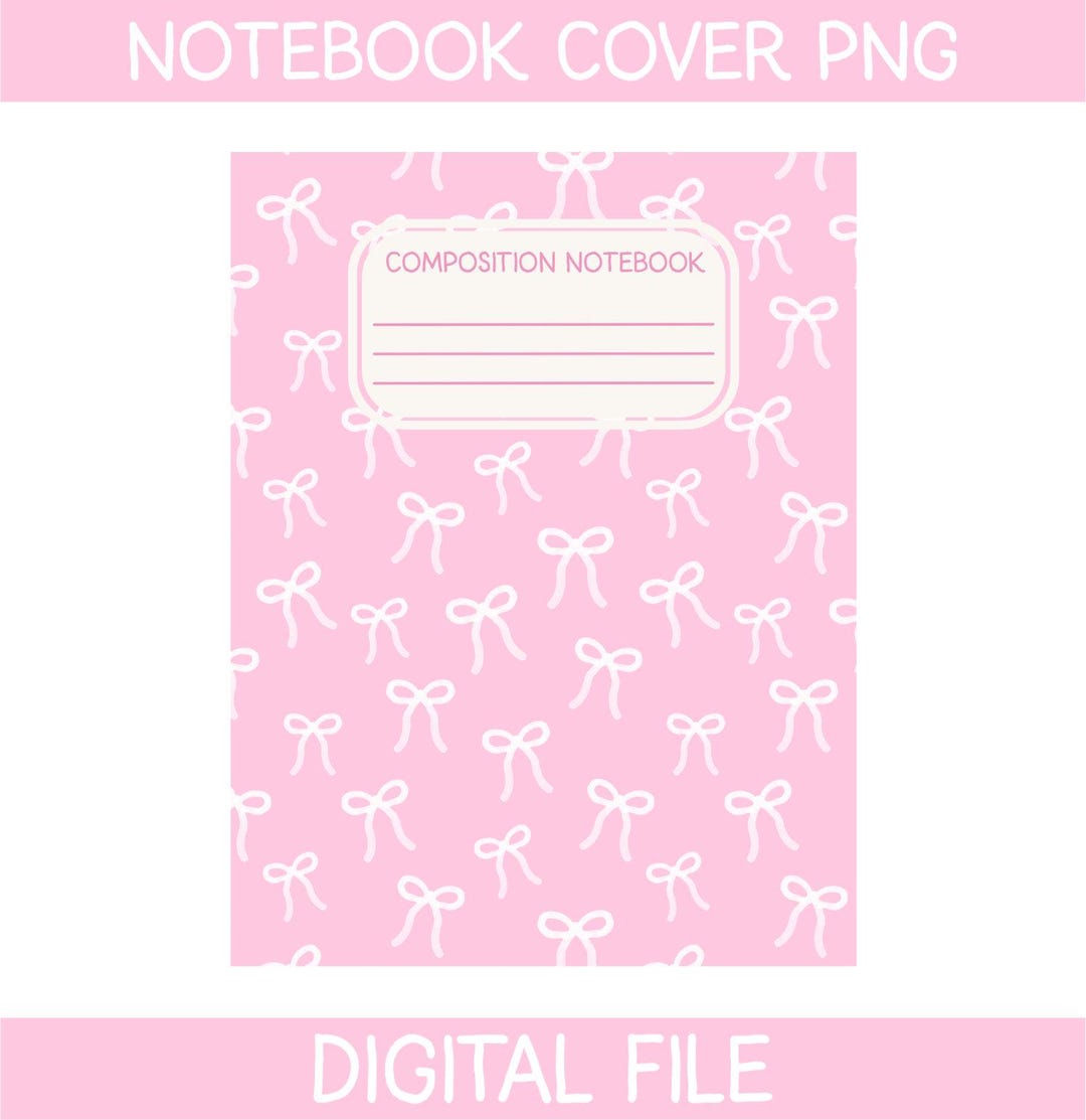 Printable Notebook Cover PNG Printable Notebook Sticker DIY Notecook printable-notebook-cover-png-printable-notebook-sticker-diy-notecook