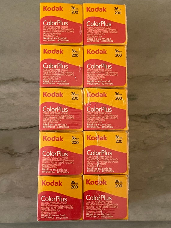 Film Kodak ColorPlus 200 35mm - 5 rouleaux de 36 expositions