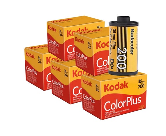 Kodak ColorPlus 200 Color Negative Film (35mm Roll Film, 36