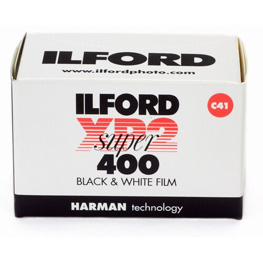 Ilford XP2 Super Black and White Negative Film 35mm Roll Etsy