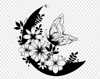 Download Half Moon Mandala Etsy